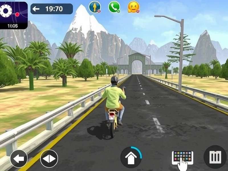 India Bike Odyssey Game Screenshot